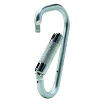 Mosquetão Aço Gancho Trava Automática 40kn Nfpa Ladder Biner