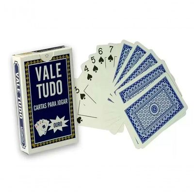 Caixa Baralho Vale Tudo Ouro