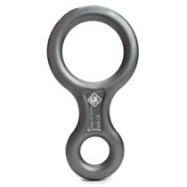 Freio Oito (8) Em Alumínio Classic Cinza Fosco 35kn Usclimb