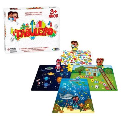 Jogo Meu 1° Tabuleiro - Pais E Filhos