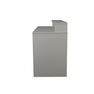 Estação De Trabalho ( L.1200) Cpu Branco Real - Mdf Arauco