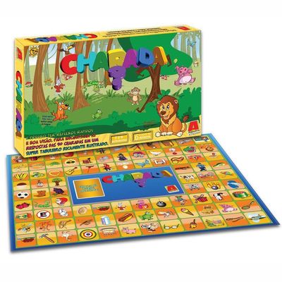 Jogo De Tabuleiro Charada - Algazarra