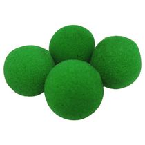 4 Bolas De Espuma Comum - 2 Inch 5 Cm Cores Variadas Cor Verde