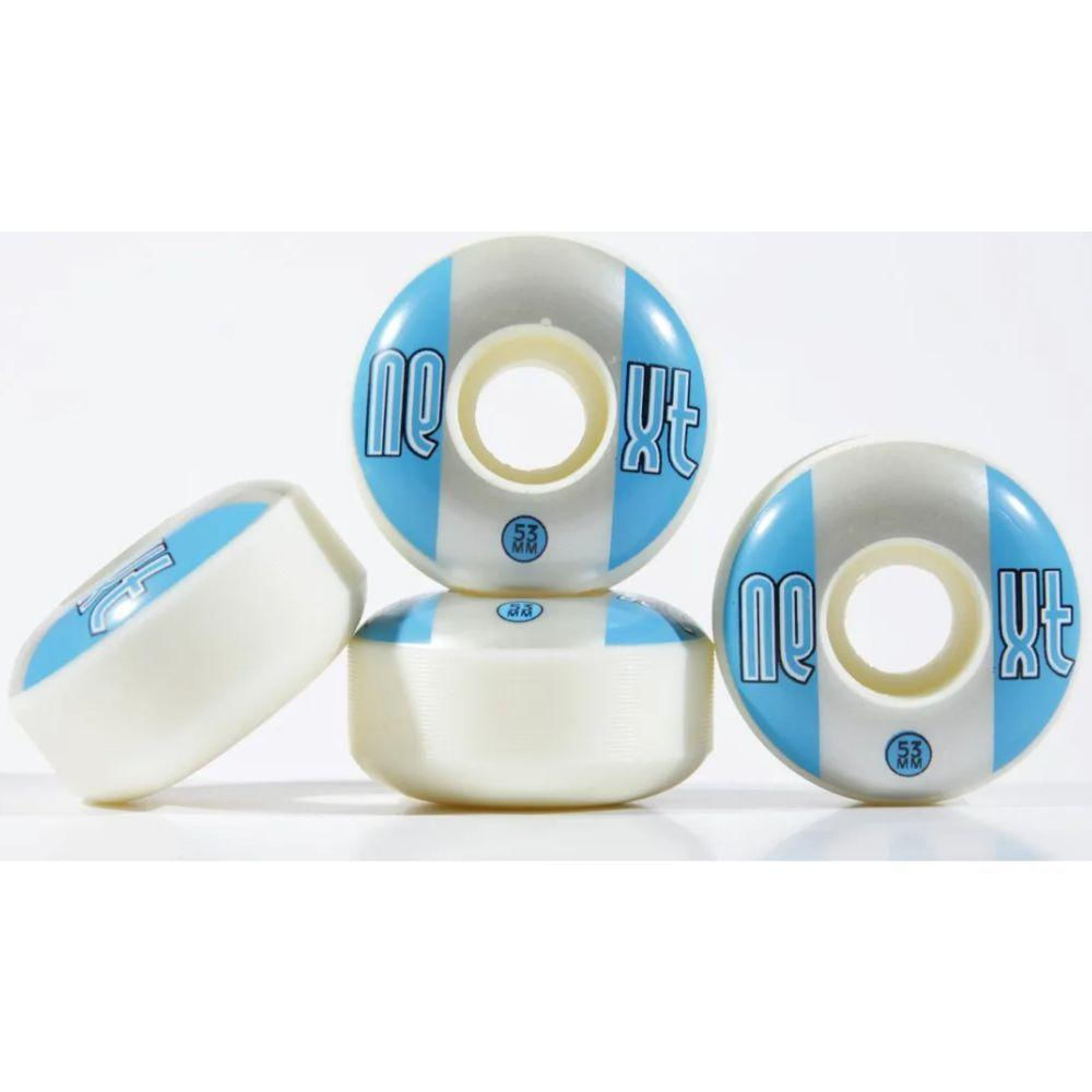 Roda Next 53mm 52d Azul Prata