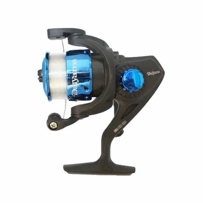 Molinete De Pesca Pico 200 1r Pequeno C/ Linha Cor Azul