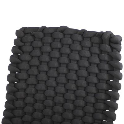 Rede Flutuante Tricô Náutico Pequena Trama Original Preto