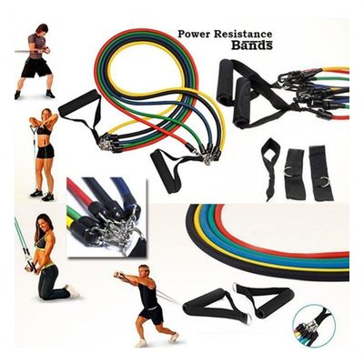 Kit Elásticos Para Exercícios De Resistência Fit Treino