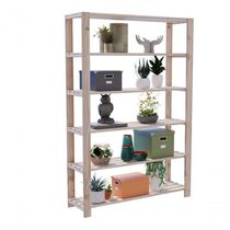 Organizador De Plantas Estante 6 Andares Pinus Leve