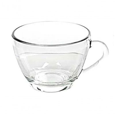 Jogo Xicaras Cha Cafe Vidro Cristal 6pcs