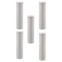 Kit 5 Un Refil Bbi Polipropileno Pp10 9 3/4 1.000l/h 5 Micra Compativel Poe Acquabios Equation