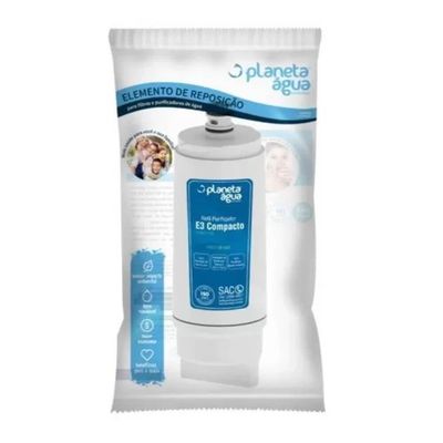 Kit 6 Refil E3 Compacto 1101 P- Purificador Ibbl Avanti Mio