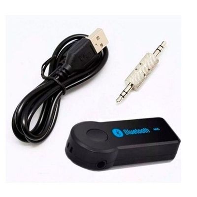Receptor Bluetooth Com Entrada Auxiliar P2 Áudio Estéreo Para Transmissão Automotiva Exp