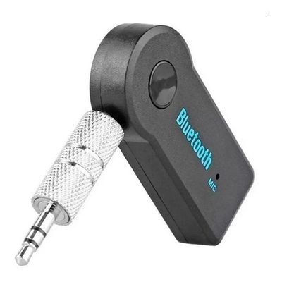Receptor Bluetooth Com Entrada Auxiliar P2 Áudio Estéreo Para Transmissão Automotiva Exp