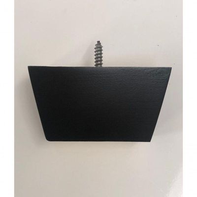 Pé Retangular Madeira Sofás Estofados 6cm Kit 8un Celica