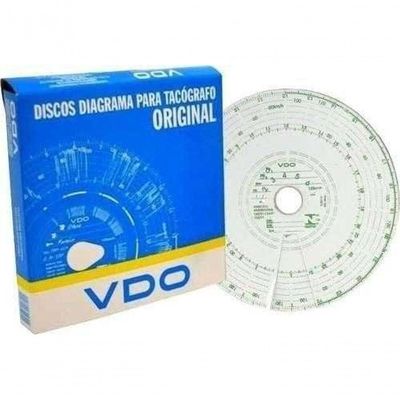 Disco Tacografo Diario - Vdo Sem Variação único
