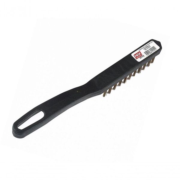 Escova Aco Manual Plast Max C-C 3 Fileiras 415315