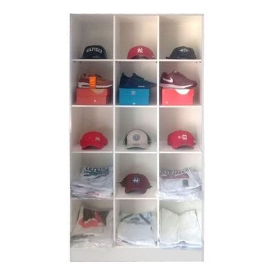 Expositor Colméia Armário Arara Balcão Loja Completa Branco