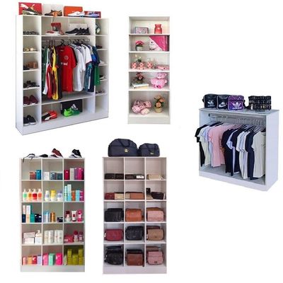 Expositor Cabiceiro Colméia Armário Arara Balcão Loja Roupas