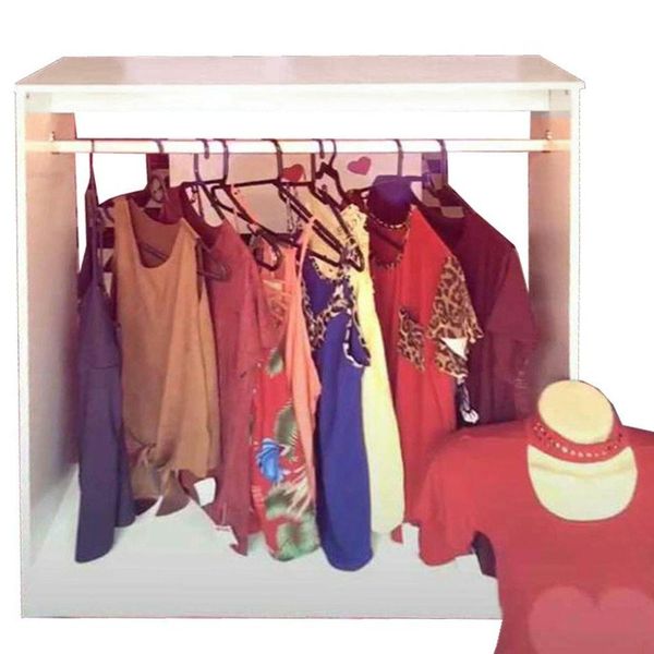Kit para Loja com Expositores Balcões e Provador de Roupas