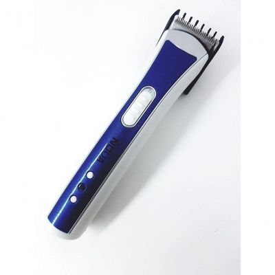 Máquina Noua Corta Cabelo Fazer Barba Recarregável Azul Bivolt