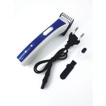 Máquina Noua Corta Cabelo Fazer Barba Recarregável Azul