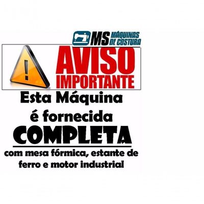Máquina De Selaria Ga-5 Com Retrocesso - Completa