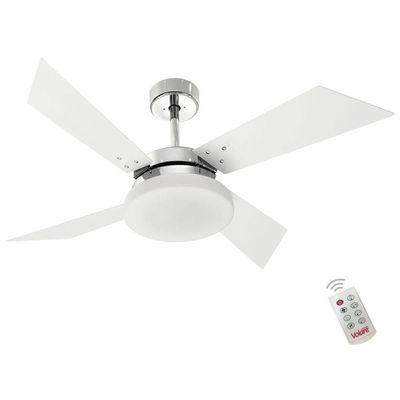 Ventilador Tecno Branco 220V E Controle Remoto 220V