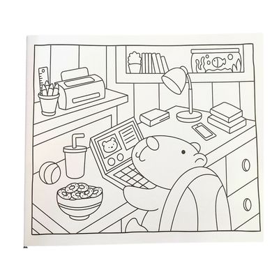 Livro de Colorir Cozy Moments 22 Páginas - Ciranda Cultural