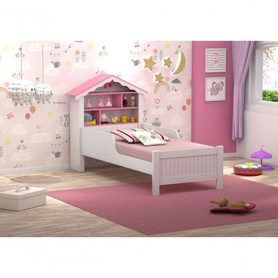 Cama Casinha Menina Juvenil Com Colchão