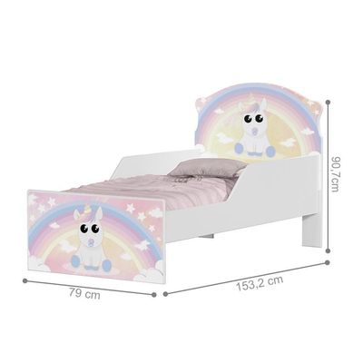 Mini Cama Unicórnio Baby