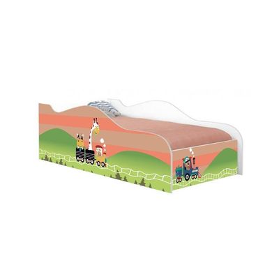 Mini Cama Fun Trenzinho Infantil Com Colchão