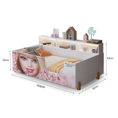 Cama Doçura Boneca Princesa JuvenilBranca Branco
