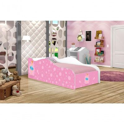 Mini Cama Fun Bailarina Infantil Com Colchão