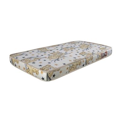 Colchão Infantil Liso Para Mini Cama 148X68X10 Cm Branco