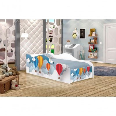 Cama Fun Balão Solteiro Com Colchão