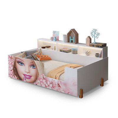 Cama Montessoriana Doçura Boneca Princesa Juvenil - Branca - Branco