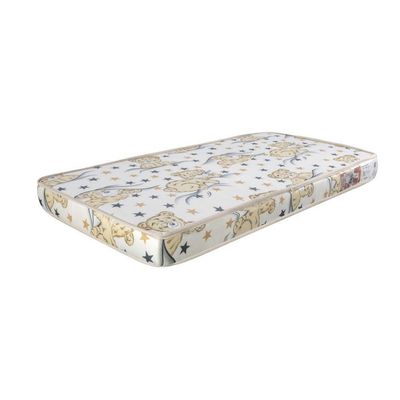 Cama Infantil Juvenil Camila Acompanha Colchão E Grade De Proteção - Branca - Cor: Branco