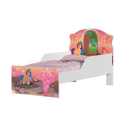 Mini Cama Unicórnio Mágico Com Colchão