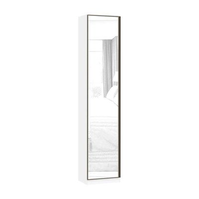 Guarda Roupa Sapateira 1 Porta 50cm Com Espelho  Luciane Móveis