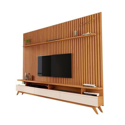 Conjunto De Rack E Painel Pará Nature Off White