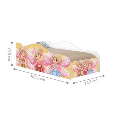 Mini Cama Fun Fadinhas Coloridas