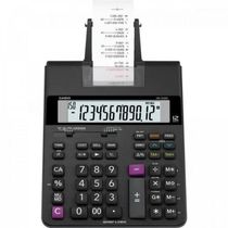 Calculadora Com Bobina Compacta Hr150rc-b Preta Casio