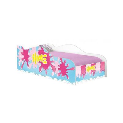 Cama Fun Slime Menina Solteiro Com Colchão