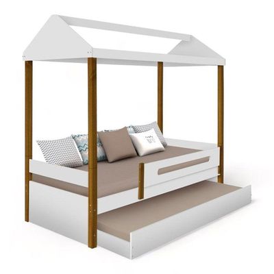 Cama Casa Solt. Lara Branco/mel C/ Aux. Firenze