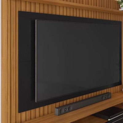 Home Nt1340 183cm Em Ripado Para Tv Até 65 Polegadas Notável Freijó E Preto Tx