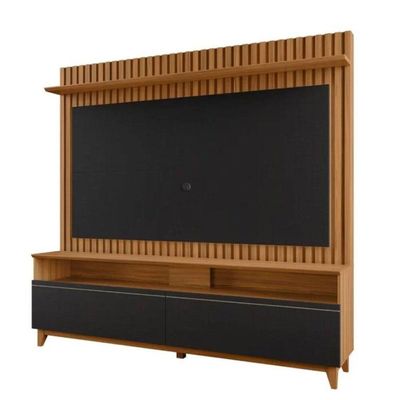 Home Nt1340 183cm Em Ripado Para Tv Até 65 Polegadas Notável Freijó E Preto Tx