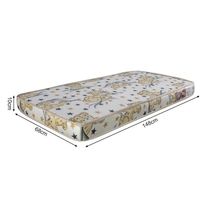 Mini Cama Infantil Unicórnio Adesivada Com Colchão Branco
