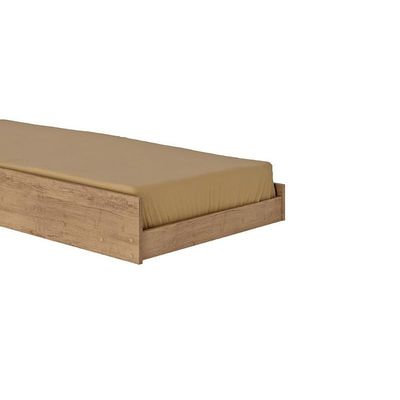 Cama Auxiliar Solteiro Premium Ii Cacau - Conquista