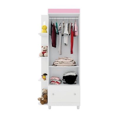 Guarda Roupa Infantil Gutti 2 Portas Flex 3 Cores Em 1