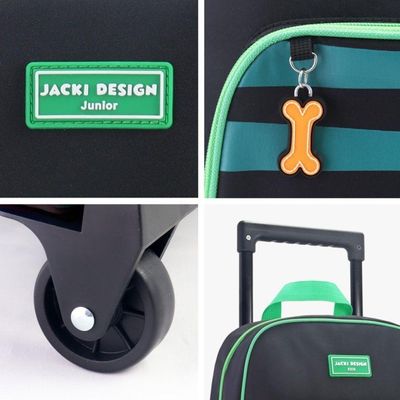 Mochila Com Rodinhas - Pimpolhos Verde